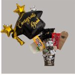 Congrats Grad Snack & Balloon Arrangement