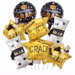 Graduation Balloon Bouquet Deluxe