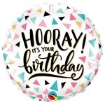 Hooray Birthday Balloon