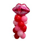 LIPS OF LOVE BALLONS ARRAGEMENT