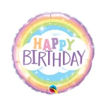 Rainbow Birthday Smiles Balloon